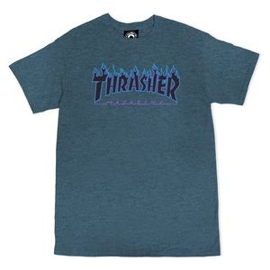 Thrasher Grey T Shirt Size Medium